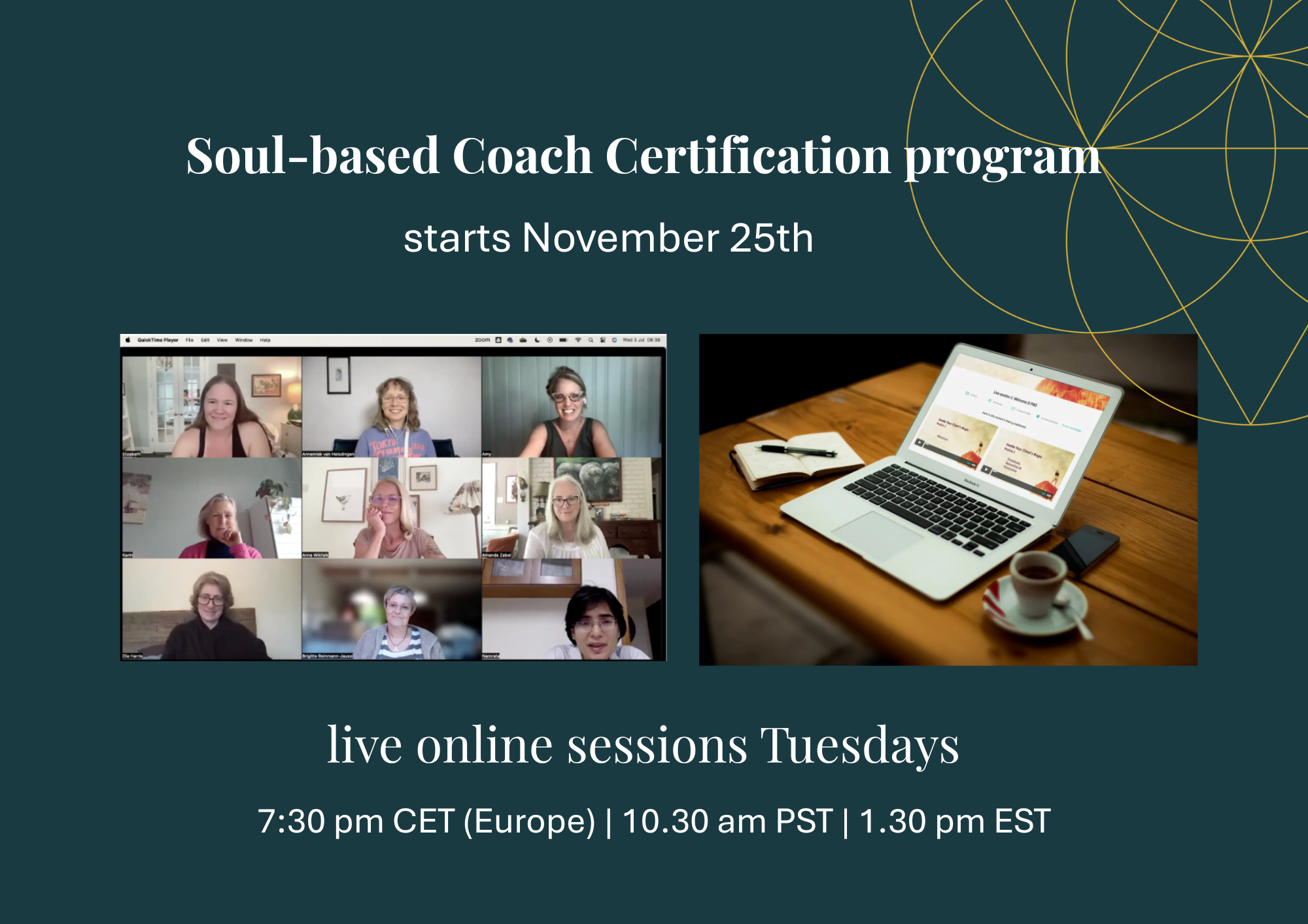 Invoke Your Client's Magic, the Soul-based Coach Certification program starts on April 30th